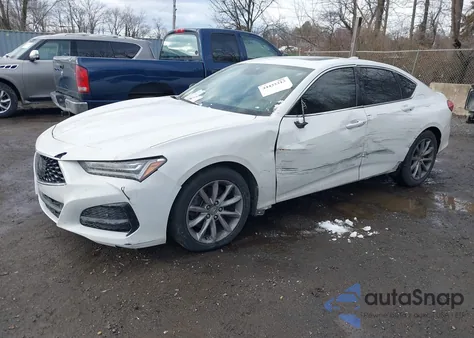 2021 Acura Tlx Standard z USA, uszkodzony, nr VIN 19UUB5F34MA006167